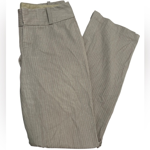 Mossimo Brown Pin Stripe Dress Pants - Picture 1 of 8